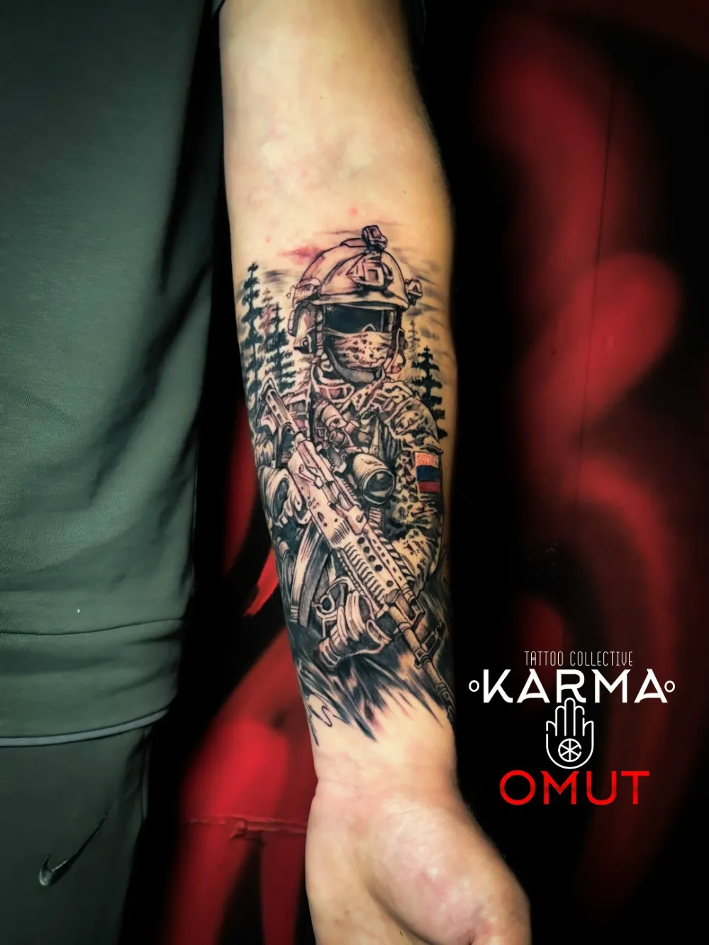 Татуировка — работа студии Karma Omut, Волгоград (фото 38)
