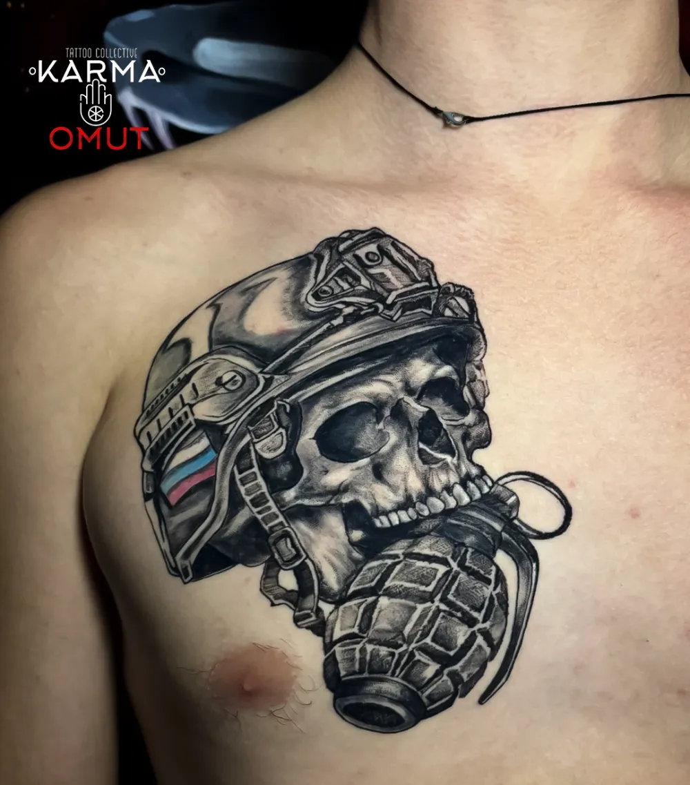 Татуировка — работа студии Karma Omut, Волгоград (фото 47)